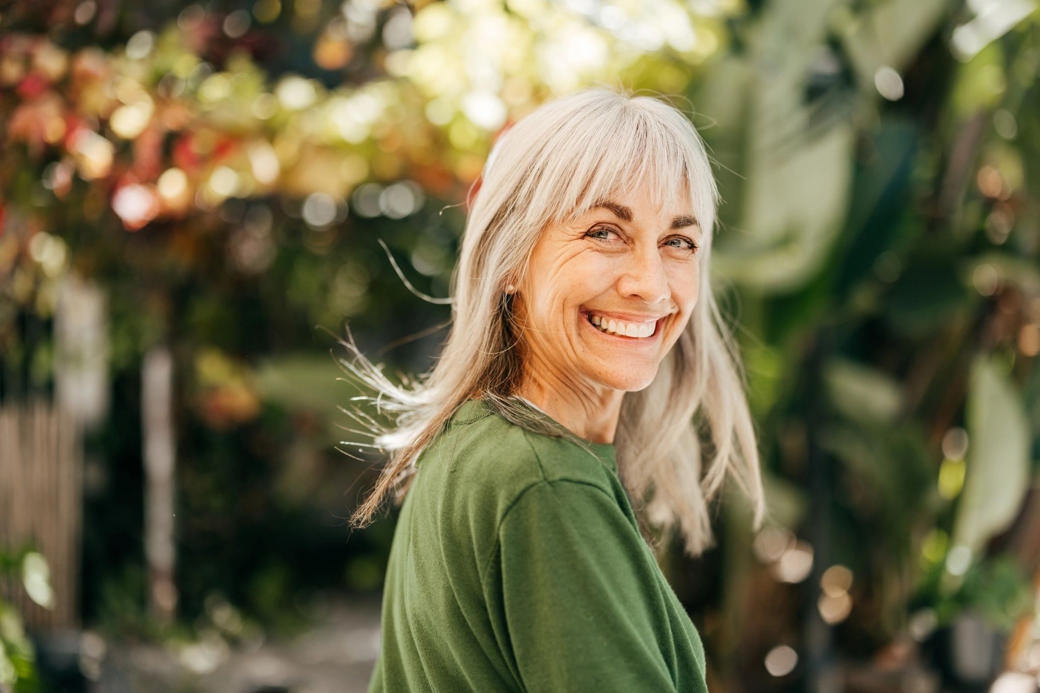 Active, healthy woman outdoors